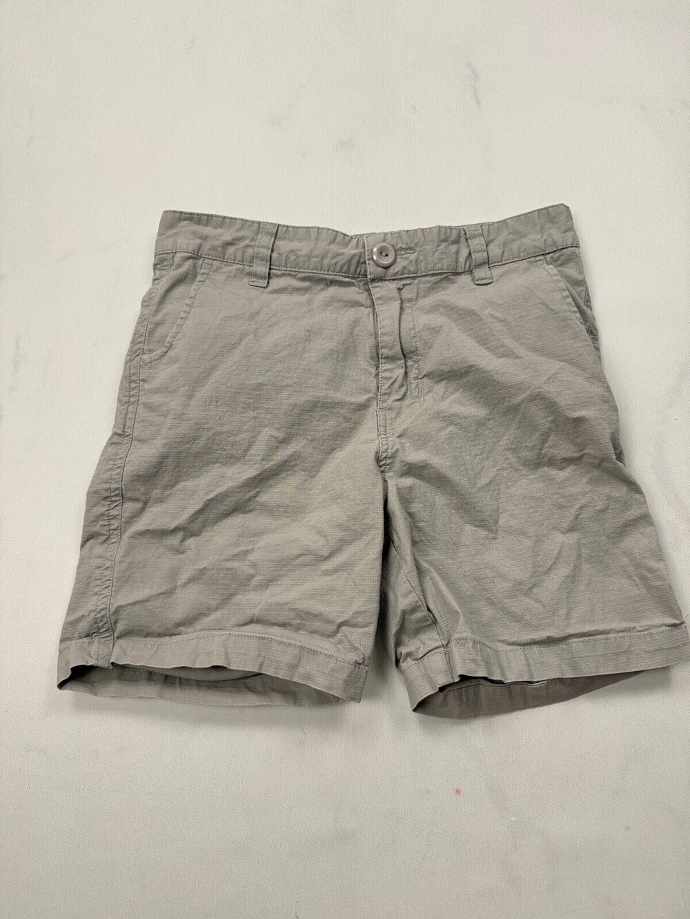 Properly Tied Bermuda Shorts Dove Gray Contemporary Everyday Essential - Boys 12